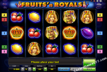 slot avtomati igre Fruits and Royals Novomatic